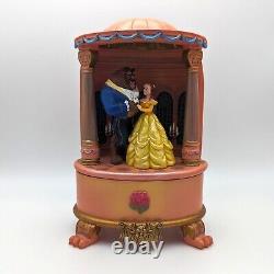Rare Beauty And The Beast Disney Light Up Diorama Belle Trinket