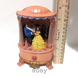 Rare Beauty And The Beast Disney Light Up Diorama Belle Trinket