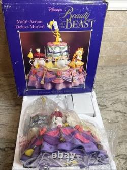 Rare Brand New Be Our Guest Beauty &The Beast Multi-Action Deluxe Musical Disney