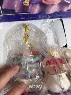 Rare Brand New Be Our Guest Beauty &The Beast Multi-Action Deluxe Musical Disney
