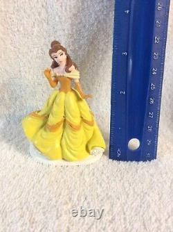 Rare DISNEY BEAUTY AND THE BEAST Holiday Gift Set Dept 56 LIGHTED CASTLE