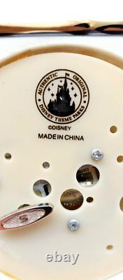 Rare DISNEY'S Belle Beauty and the Beast Double sided Book Snow Globe Music box