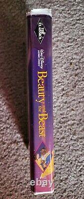 Rare Disney Beauty And The Beast Vhs Black Diamond 92