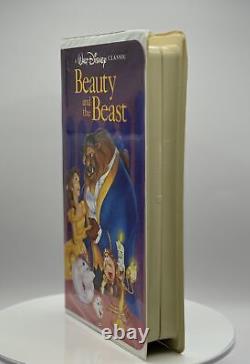 Rare Disney Beauty and The Beast Black Diamond Collection VHS