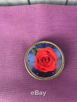 Rare Disney Beauty and The Beast Enchaned Rose Bluetooth Speaker with LED Light