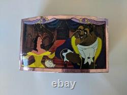 Rare Disney Beauty & the Beast magnetic dancing music box