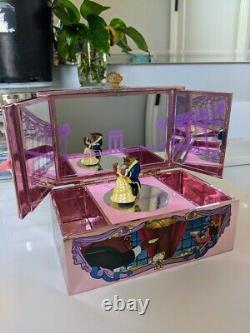 Rare Disney Beauty & the Beast magnetic dancing music box