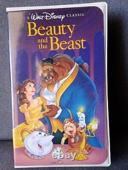 Rare Disney Black Diamond Beauty And The Beast Vhs