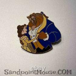 Rare Disney LE WDCC Dreaming Great Wide Somewhere Beast Belle Pin (UO4191)