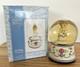 Rare Disney Precious Moments Beauty And The Beast Belle Musical Snowglobe Box