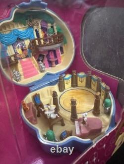Rare Disney Princess Belle Beauty and the Beast Compact Playset