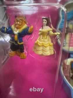 Rare Disney Princess Belle Beauty and the Beast Compact Playset