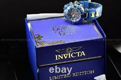 Rare Invicta 47mm Disney BEAUTY AND THE BEAST Lim Ed xxx/500 Blue Swiss 6J Watch