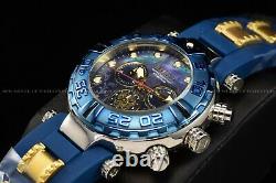 Rare Invicta 47mm Disney BEAUTY AND THE BEAST Lim Ed xxx/500 Blue Swiss 6J Watch