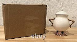 Rare Kato Kogei Japan Sugar Pot Beauty And The Beast Says Chip On The Bottom