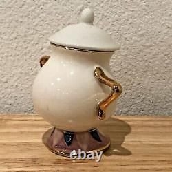 Rare Kato Kogei Japan Sugar Pot Beauty And The Beast Says Chip On The Bottom