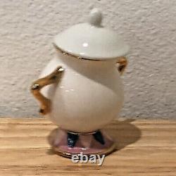 Rare Kato Kogei Japan Sugar Pot Beauty And The Beast Says Chip On The Bottom