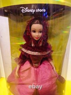 Rare Princess Belle of Beauty & the Beast Disney Store Doll Mint in Box NRFB