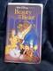 Rare Walt Disney's Beauty and The Beast VHS 1992 Black Diamond Classic
