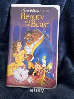 Rare Walt Disney's Beauty and The Beast VHS 1992 Black Diamond Classic
