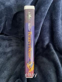 Rare Walt Disney's Beauty and The Beast VHS 1992 Black Diamond Classic