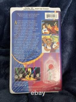 Rare Walt Disney's Beauty and The Beast VHS 1992 Black Diamond Classic