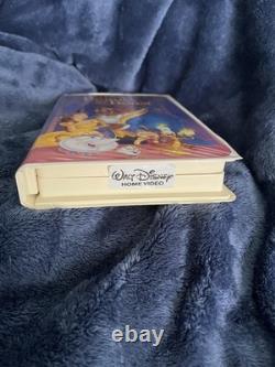 Rare Walt Disney's Beauty and The Beast VHS 1992 Black Diamond Classic