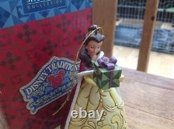 Rare disney tradition'belle hanging dec' from beauty& beast 5 boxed