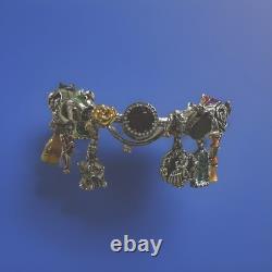 S925 Moments Bracelet, 7.5 In, WithDisney BEAUTY AND THE BEAST RADIANT HEART