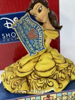SIGNED Disney Jim Shore Beauty & The Beast Belle And Chip Curious And Kind