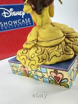SIGNED Disney Jim Shore Beauty & The Beast Belle And Chip Curious And Kind