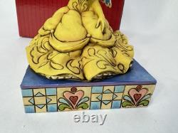 SIGNED Disney Jim Shore Beauty & The Beast Belle And Chip Curious And Kind