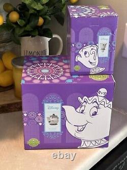 Scentsy Disney Beauty and the Beast Mrs. Potts Wax Warmer & Chip Mini Warmer New