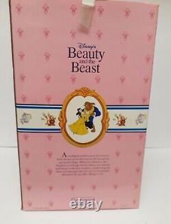 Schmid Disney Beauty & The Beast Belle Lamp Figurine 14 W Orig Box Vtg 1992