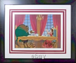 Signed Disney Beauty Beast Limited Edition cel hand painted robby benson cell