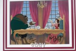 Signed Disney Beauty Beast Limited Edition cel hand painted robby benson cell