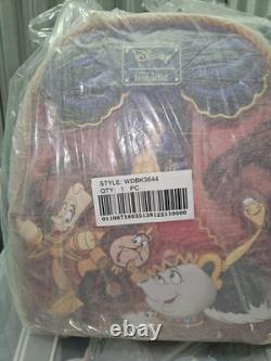 Sold out Loungefly Disney Beauty and the Beast Mini Backpack Bag Multicolor