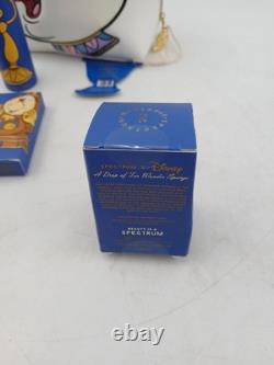 Spectrum Disney Beauty And The Beast 10 Brush Set Collector Box and Mrs. Potts
