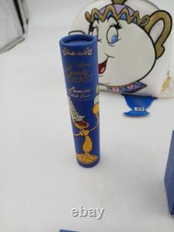 Spectrum Disney Beauty And The Beast 10 Brush Set Collector Box and Mrs. Potts