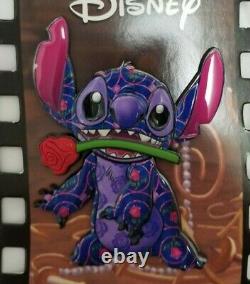 Stitch Crashes Disney Beauty and the Beast Plush and Pin Limited Edition
