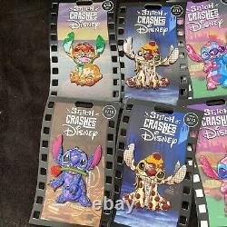 Stitch Crashes Disney Pin 13 Beauty And The Beast Ariel Peter Pan Aurora Aladdin