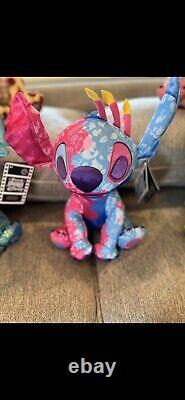 Stitch crashes Disney plush 1-12 Authentic Disney Store NWT Smoke Animal Free Hm