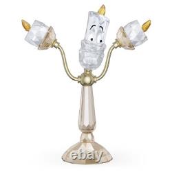 Swarovski Beauty And The Beast Lumière Figurine Decoration, Gold Tone, 5714329