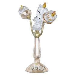 Swarovski Beauty And The Beast Lumière Figurine Decoration, Gold Tone, 5714329