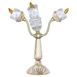 Swarovski Beauty And The Beast Lumière Figurine Decoration, Gold Tone, 5714329