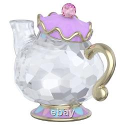 Swarovski Crystal Beauty And The Beast Mrs. Potts Figurine Decoration 5714992