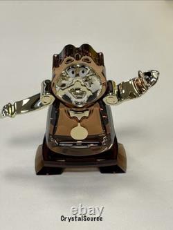Swarovski Crystal Disney Beauty And The Beast Cogsworth Figurine 5714739