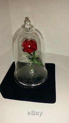 Swarovski Crystal The Enchanted Rose -Disney Beauty And The Beast