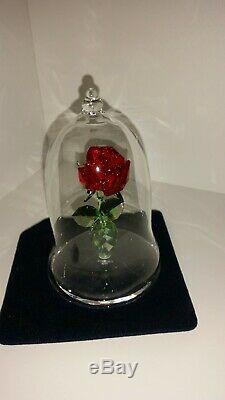 Swarovski Crystal The Enchanted Rose -Disney Beauty And The Beast