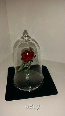 Swarovski Crystal The Enchanted Rose -Disney Beauty And The Beast